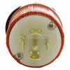 Ac Works NEMA L21-20P 20A 3-Phase 120/208V 3PY, 5-Wire Locking Male Plug UL, C-UL Approval in Orange ASL2120P